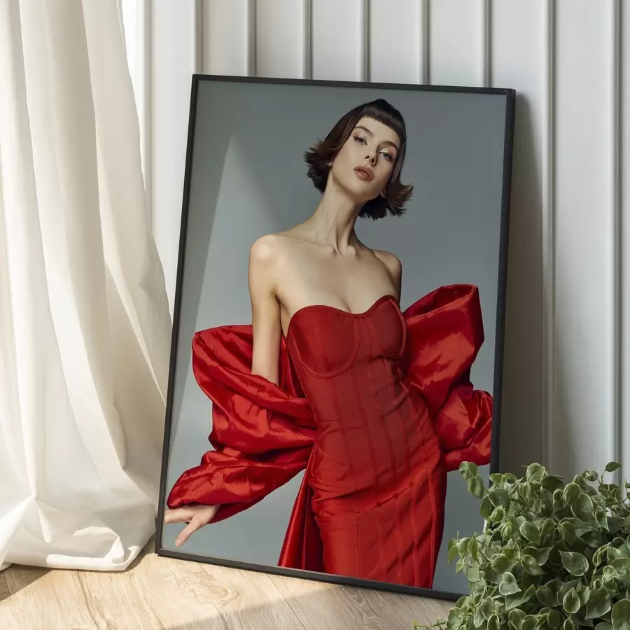 Tableau Un cadeau pour une fille basé sur sa photo s47158