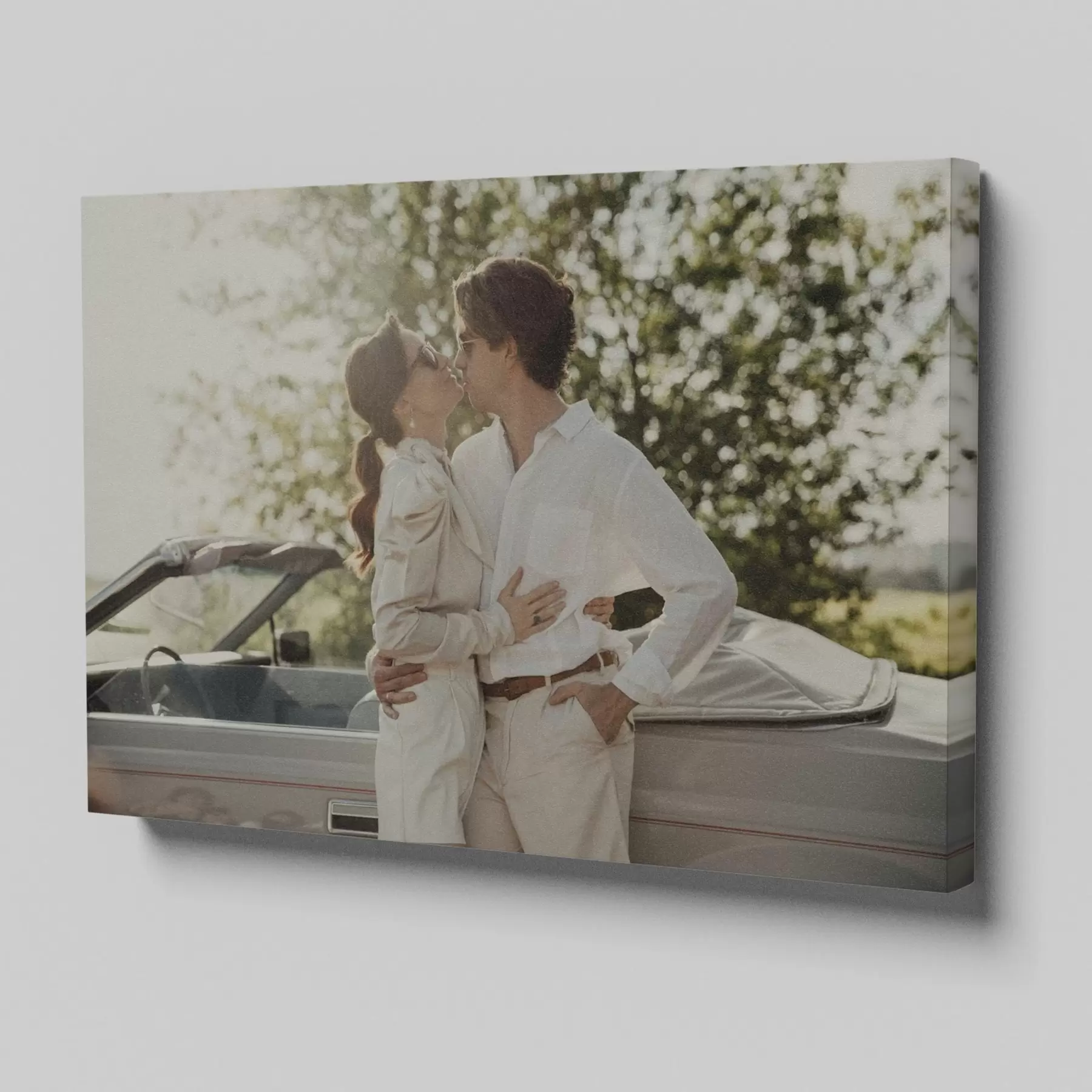 Tableau Un cadeau d'un tableau à partir d'une photo pour les amoureux s47164