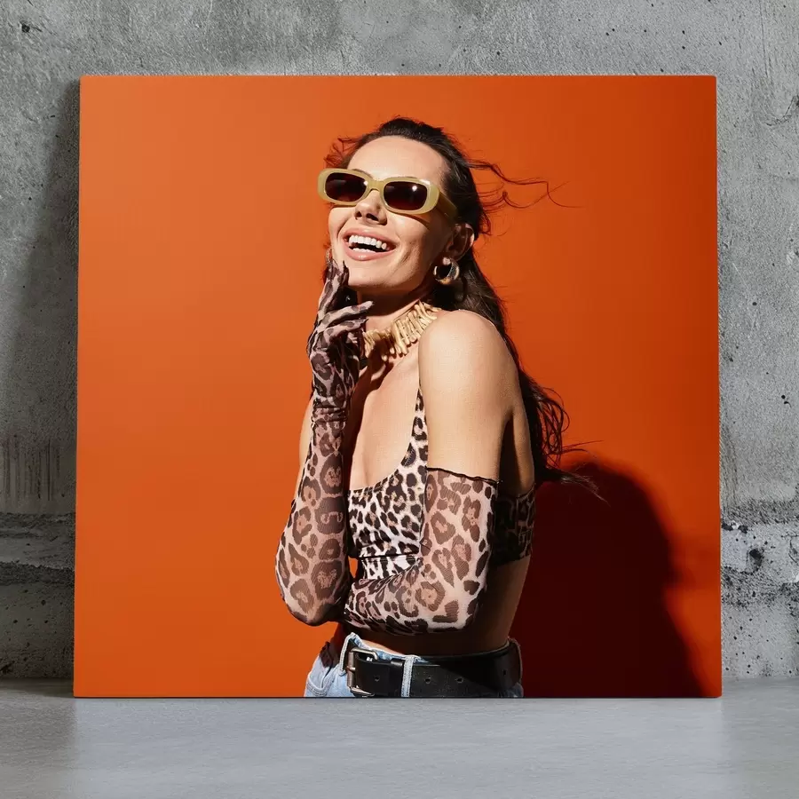 Tableau Portrait à partir de votre propre photo sur le mur s47171