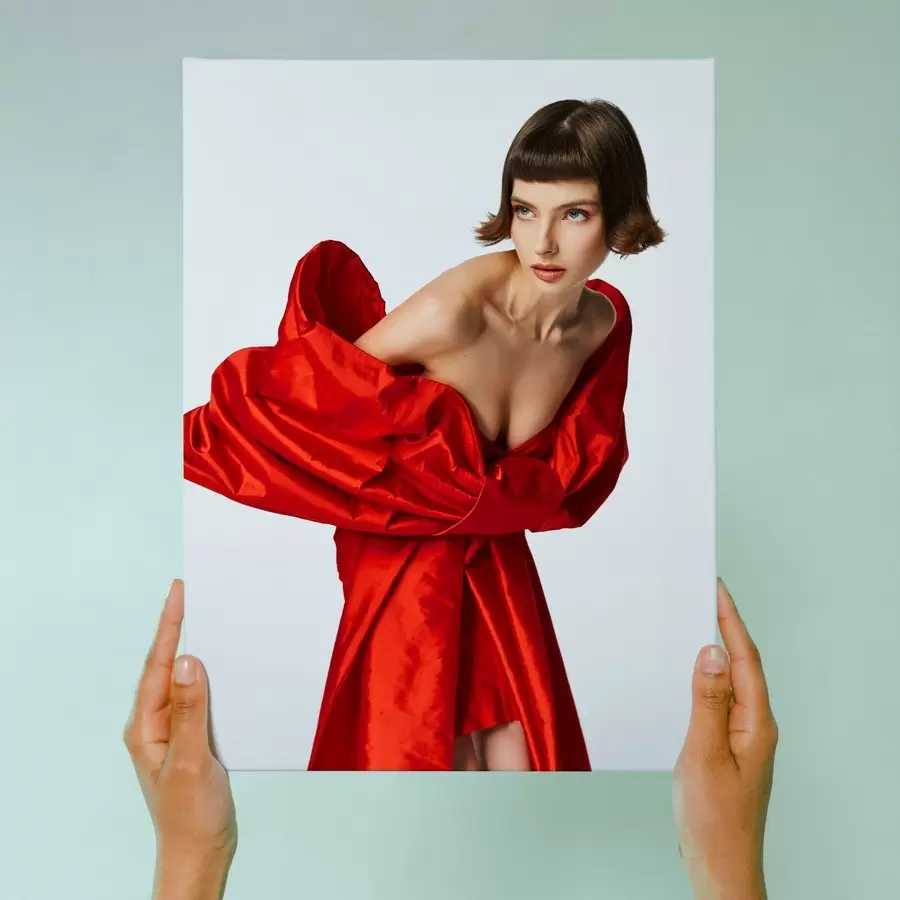 Tableau Un cadeau pour une fille basé sur sa photo s47183