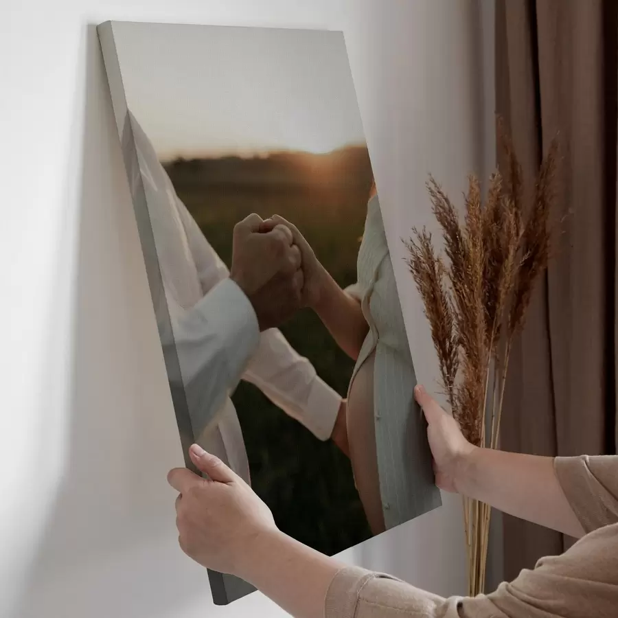 Tableau Photo de mariage sur toile s47184