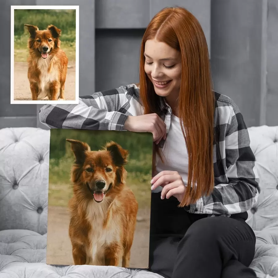 Tableau Votre chien réalisé sur mesure à partir de votre photo s47214