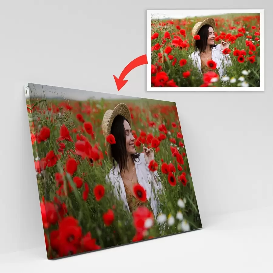 Tableau Un cadeau pour une fille basé sur sa photo s47218