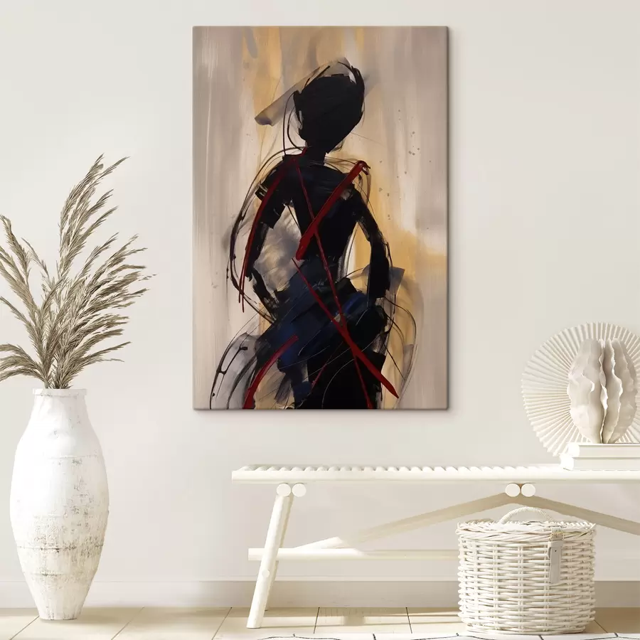 Tableau Silhouette abstraite s47344