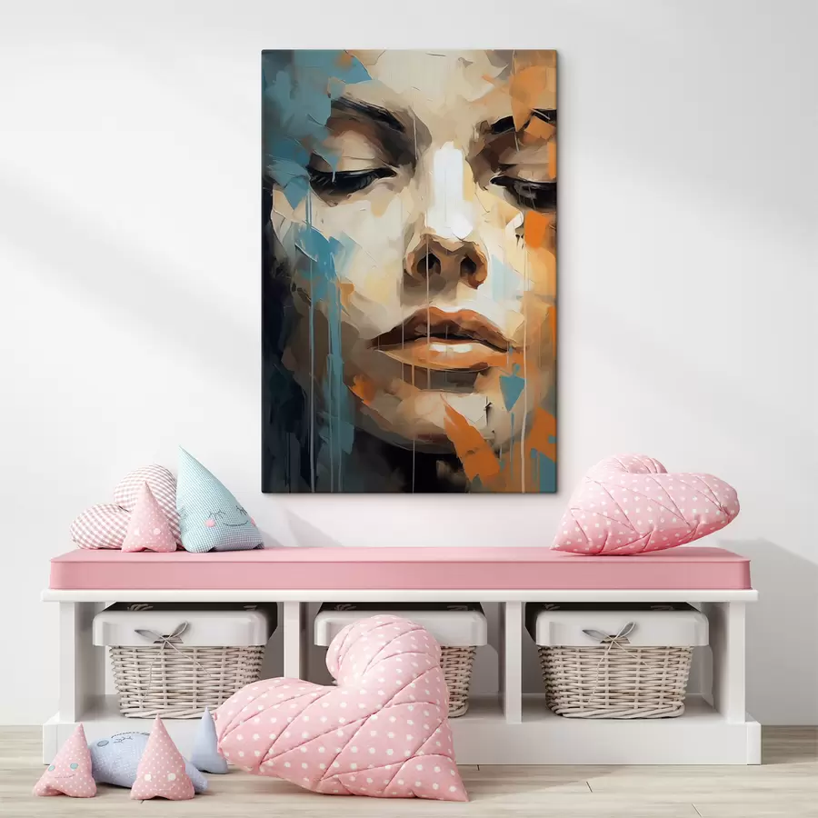 Tableau Portrait abstrait s47348