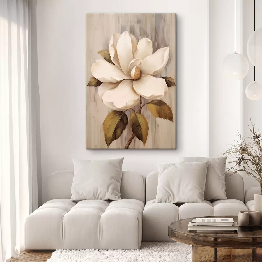 Tableau Fleur abstraite s47383