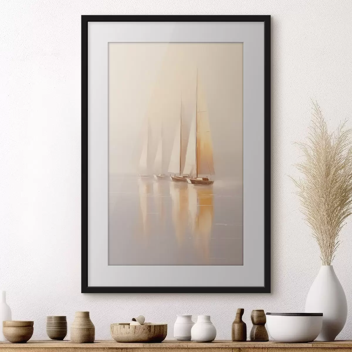 Poster Barque et silence f47346