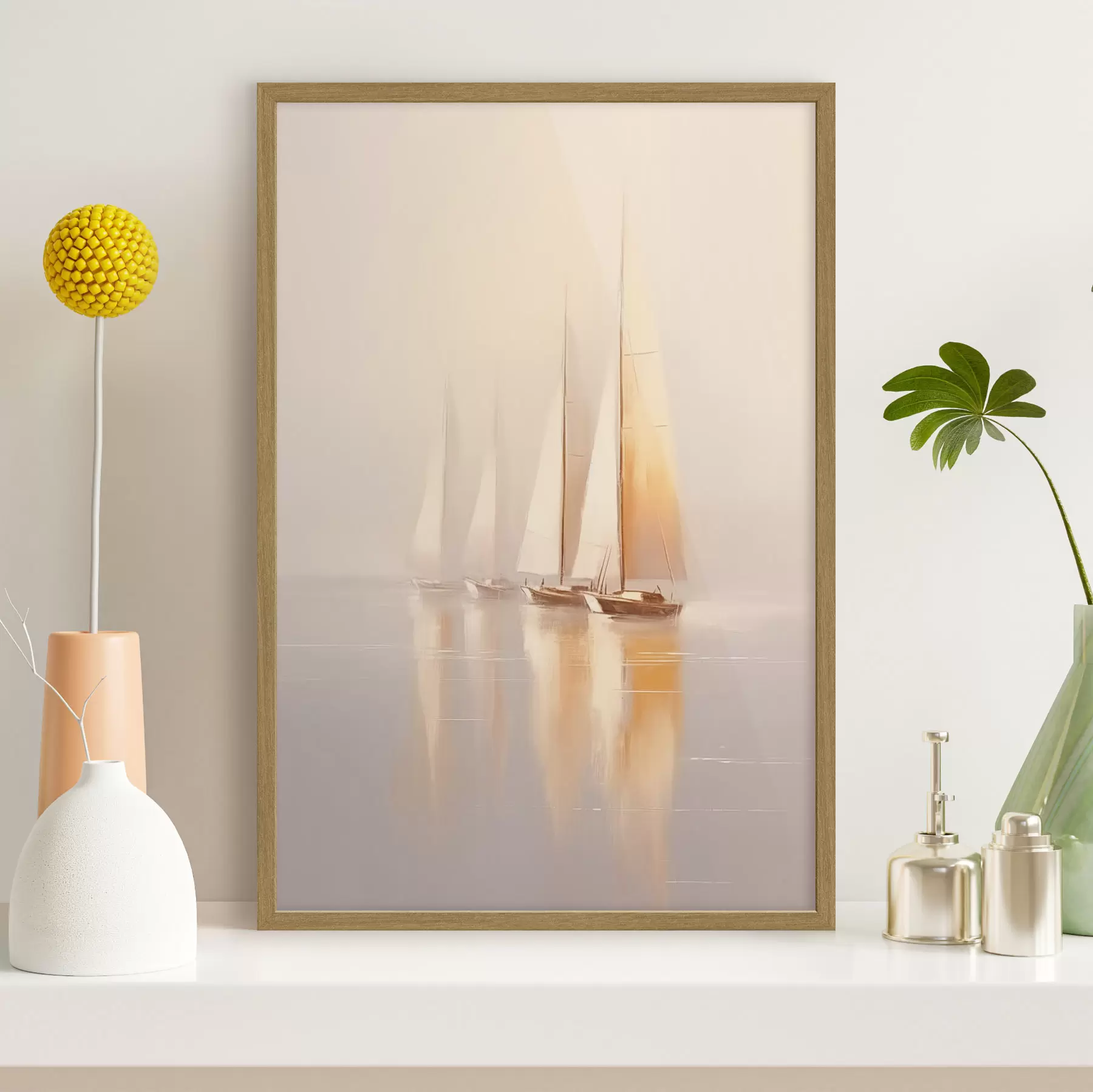 Papier peint Barque et silence f47346