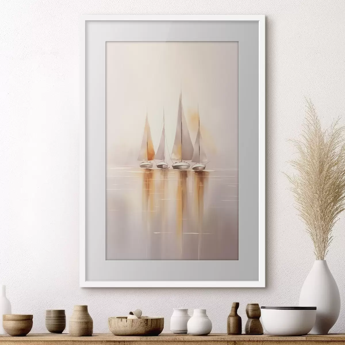 Poster Barque et tendresse f47347