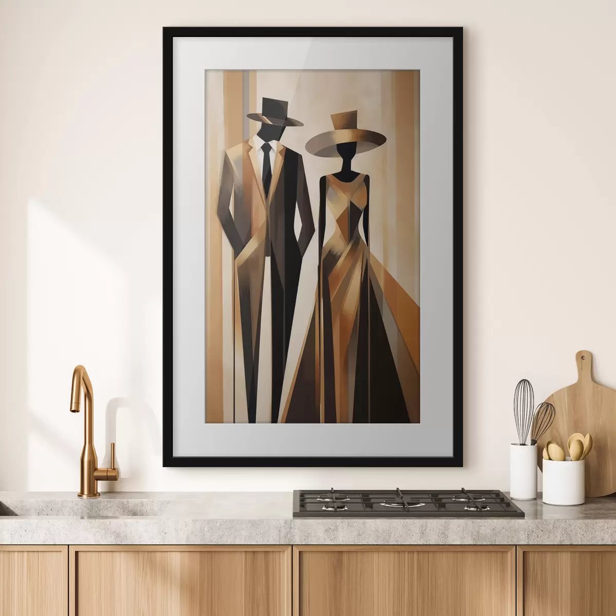 Poster Silhouette et grâce f47356