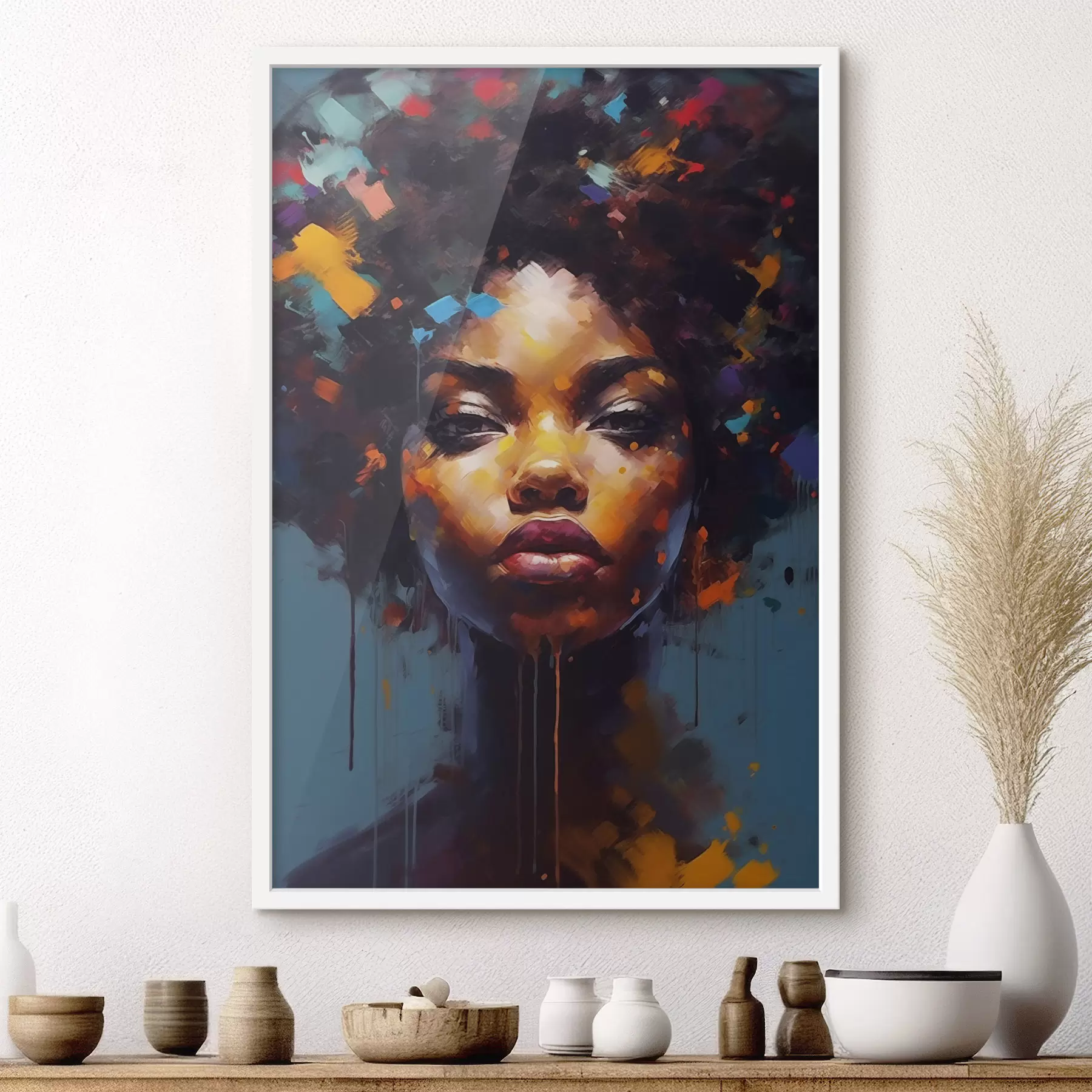 Papier peint Sourire f47369