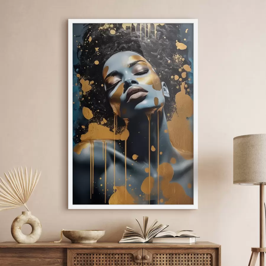 Papier peint Fleur abstraite f47381