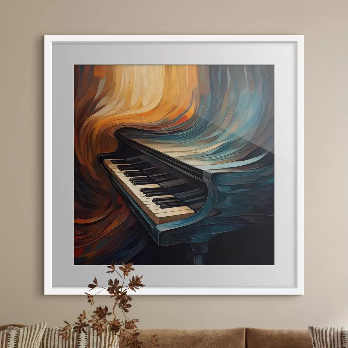 Poster Piano f47390