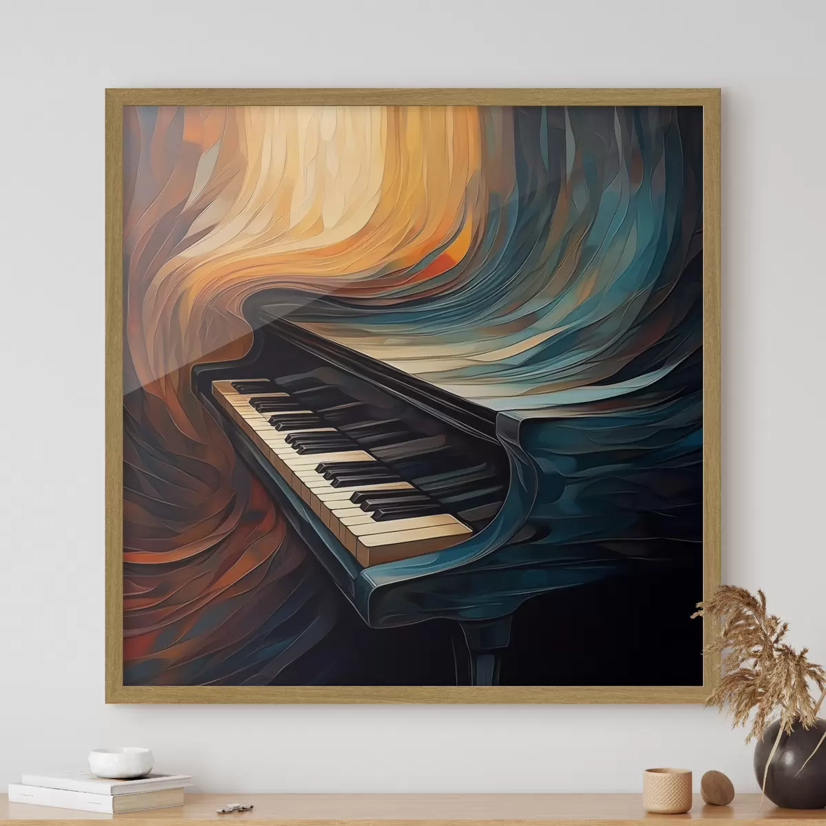 Poster Piano f47390