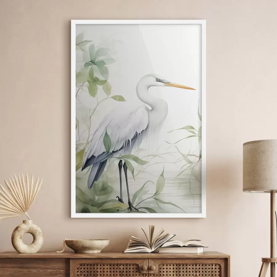 Papier peint Cigogne f47509