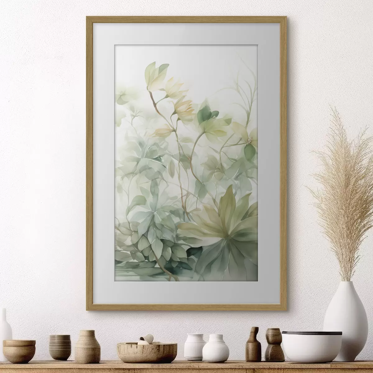 Poster Plantes légères f47510