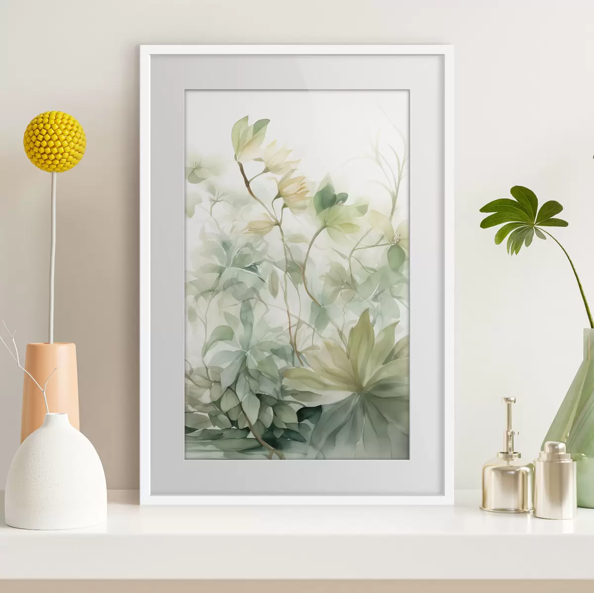 Poster Plantes légères f47510
