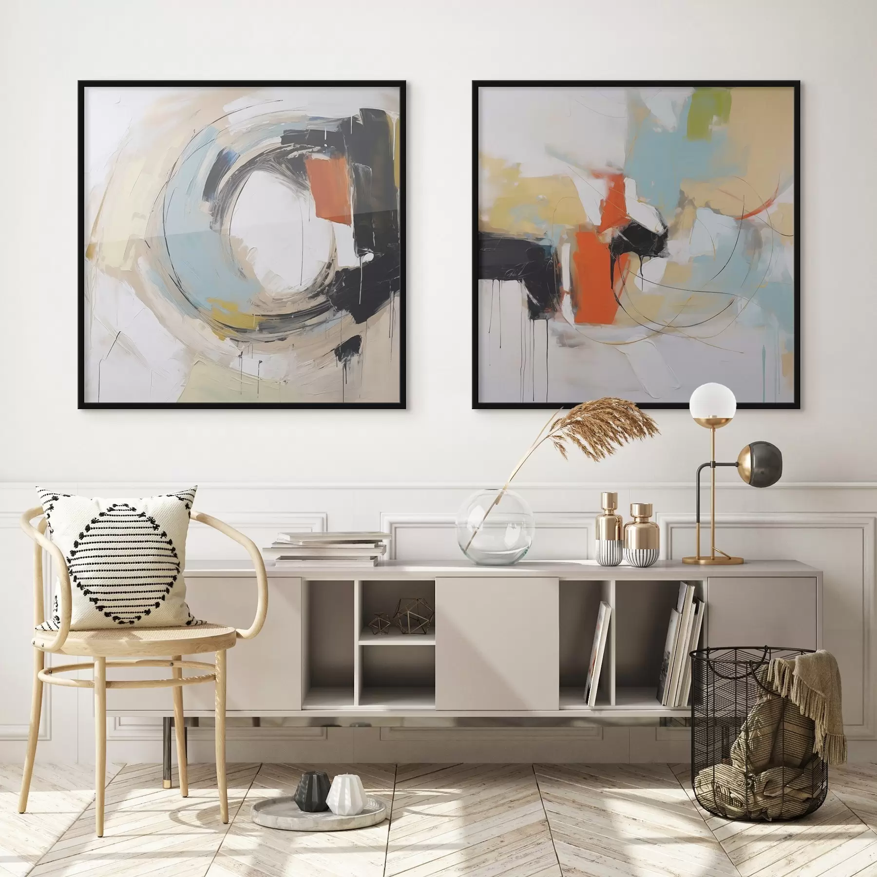 Papier peint Abstraction moderne d01083