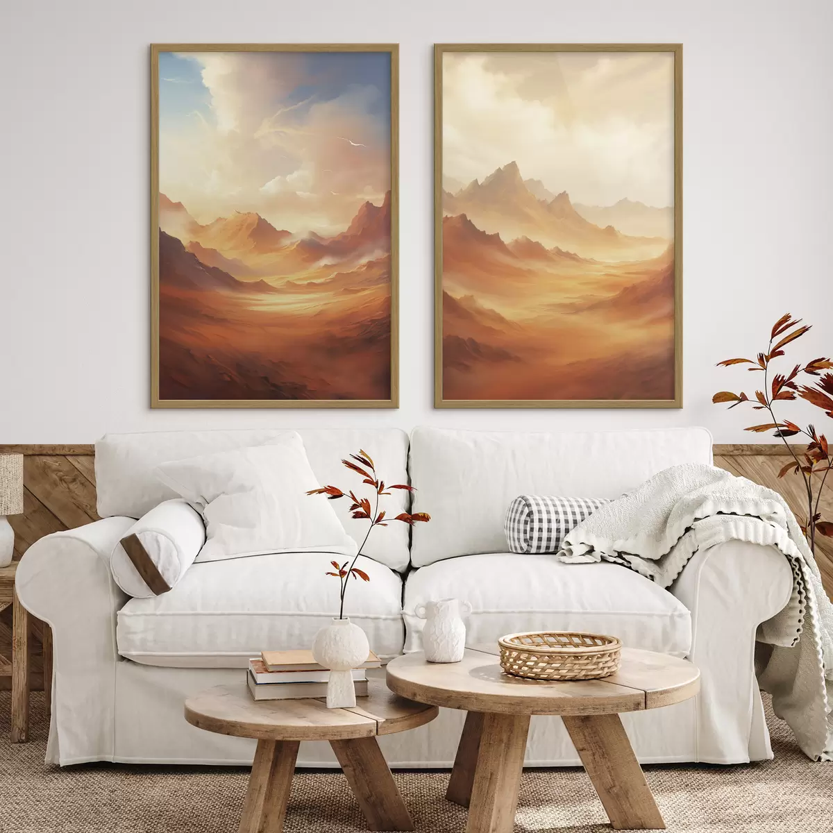 Poster Montagnes et éveil d01122