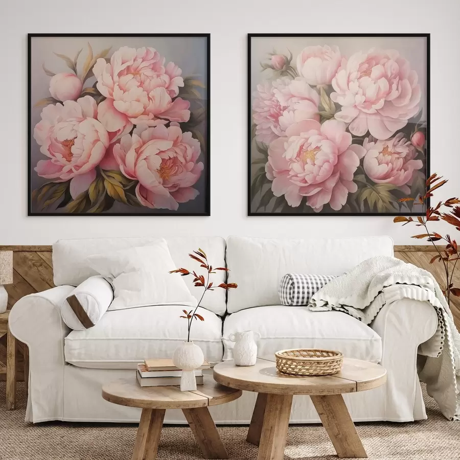 Papier peint Pivoines d01129