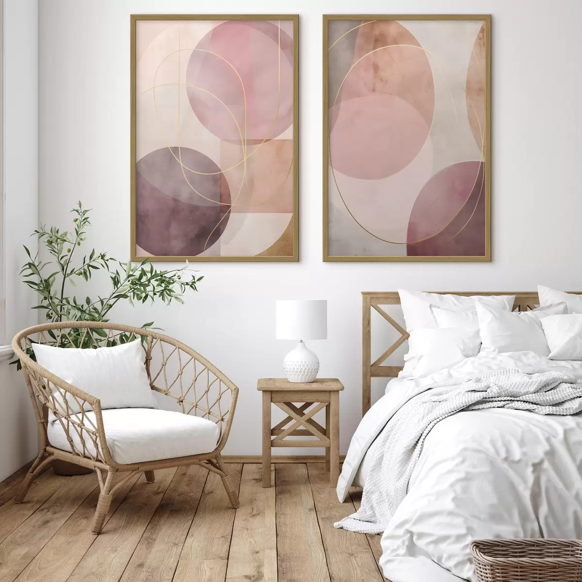 Poster Cercles d'abrasion d01144