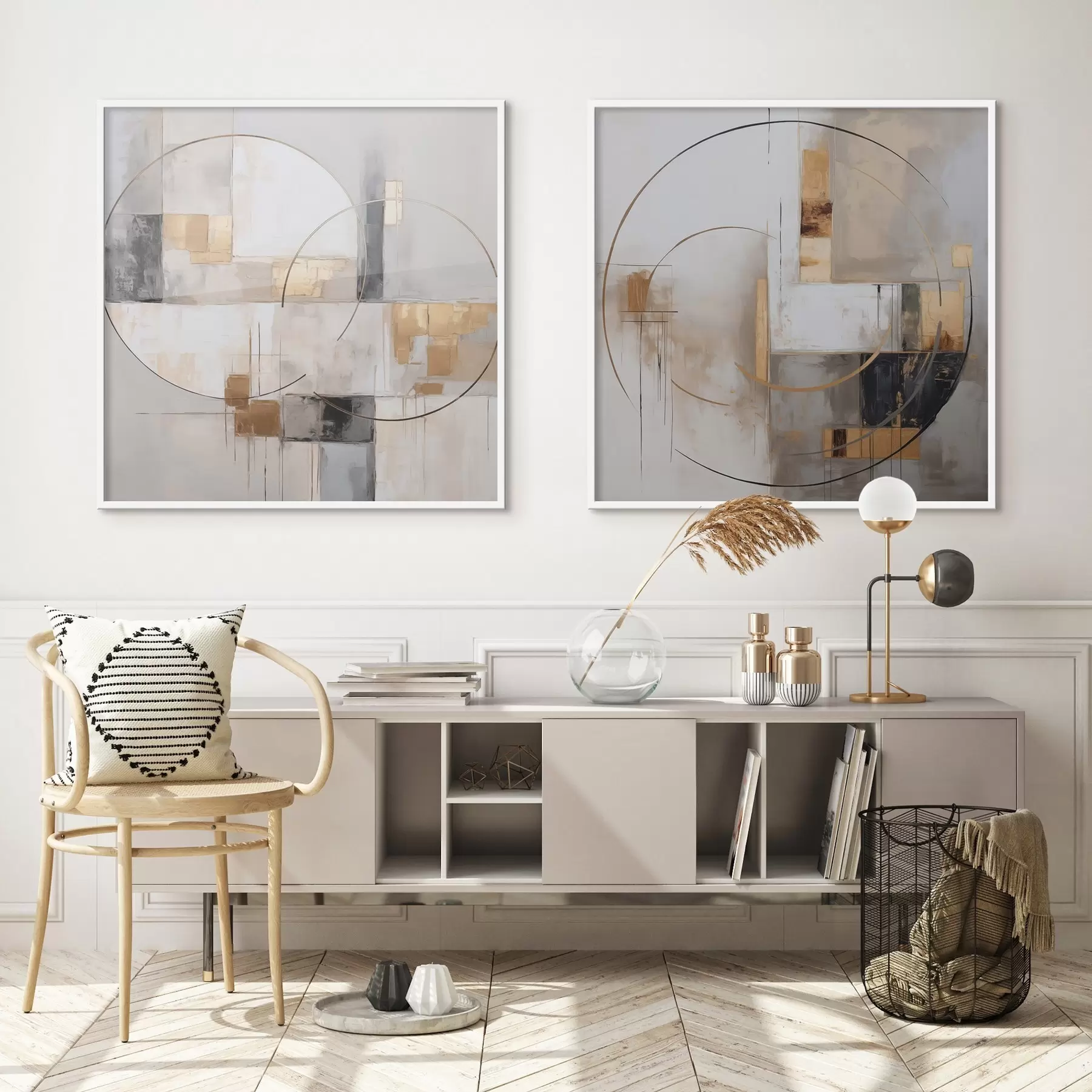 Papier peint Abstraction moderne d01158