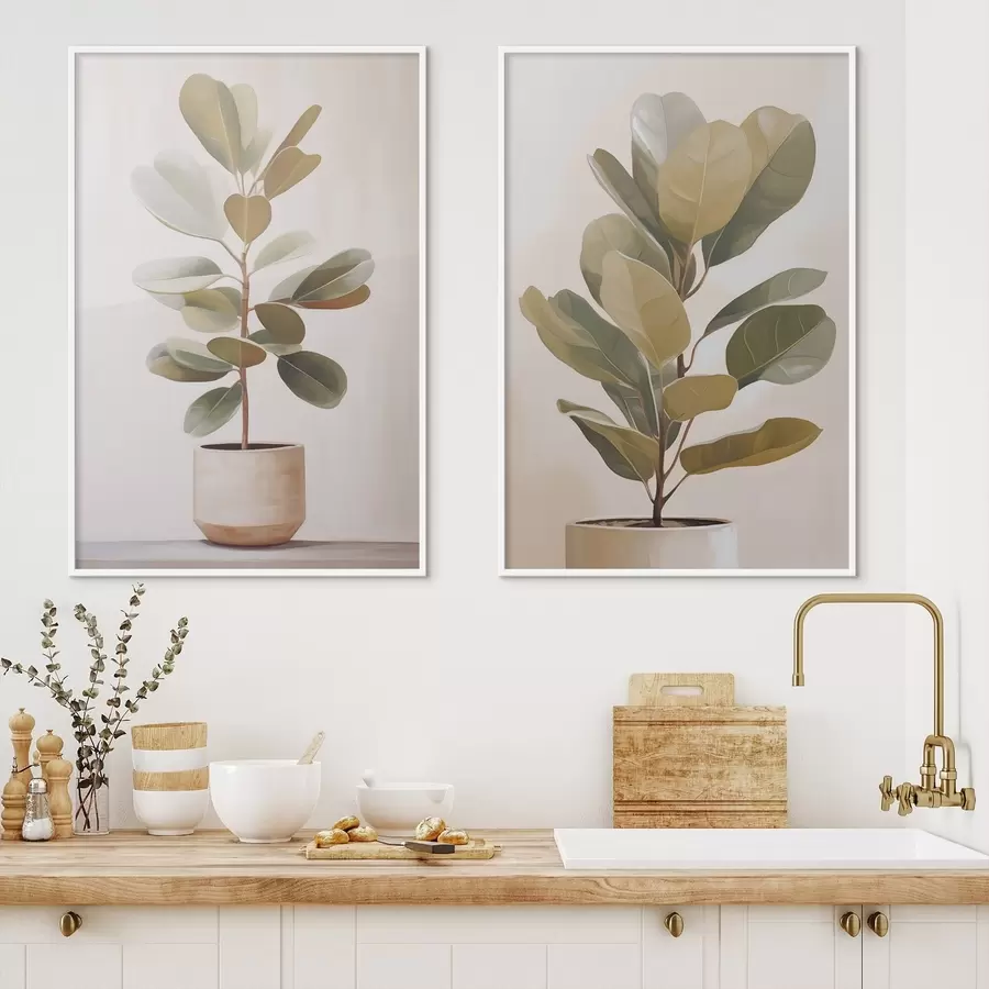 Papier peint Ficus d01160