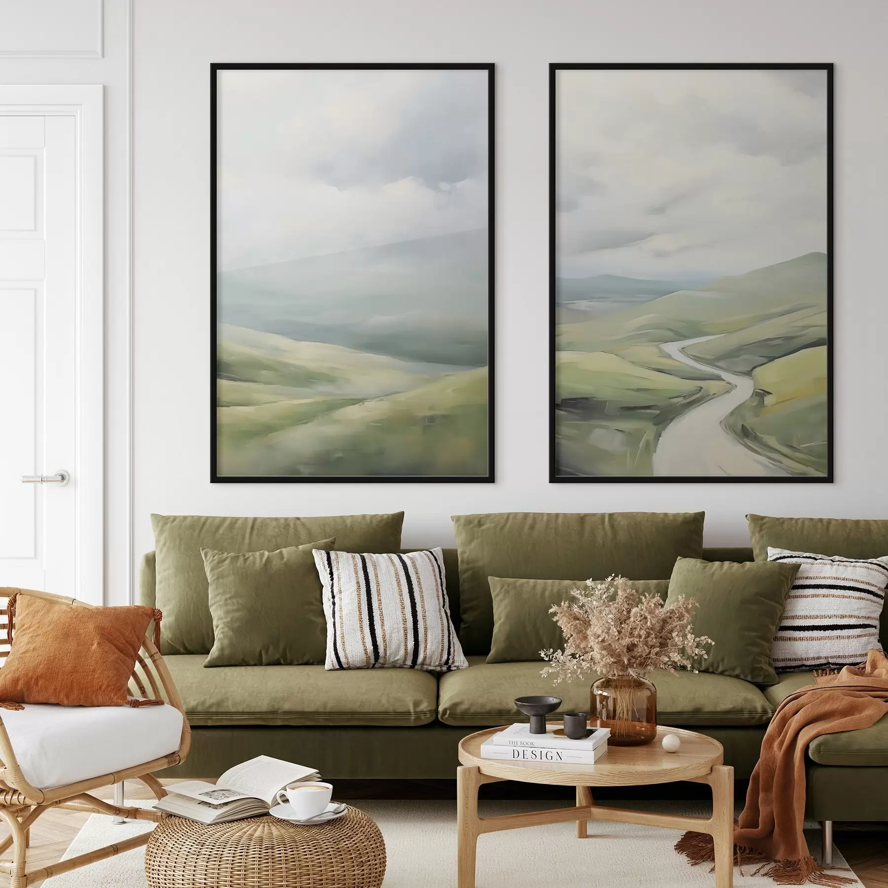 Papier peint Champ d01163