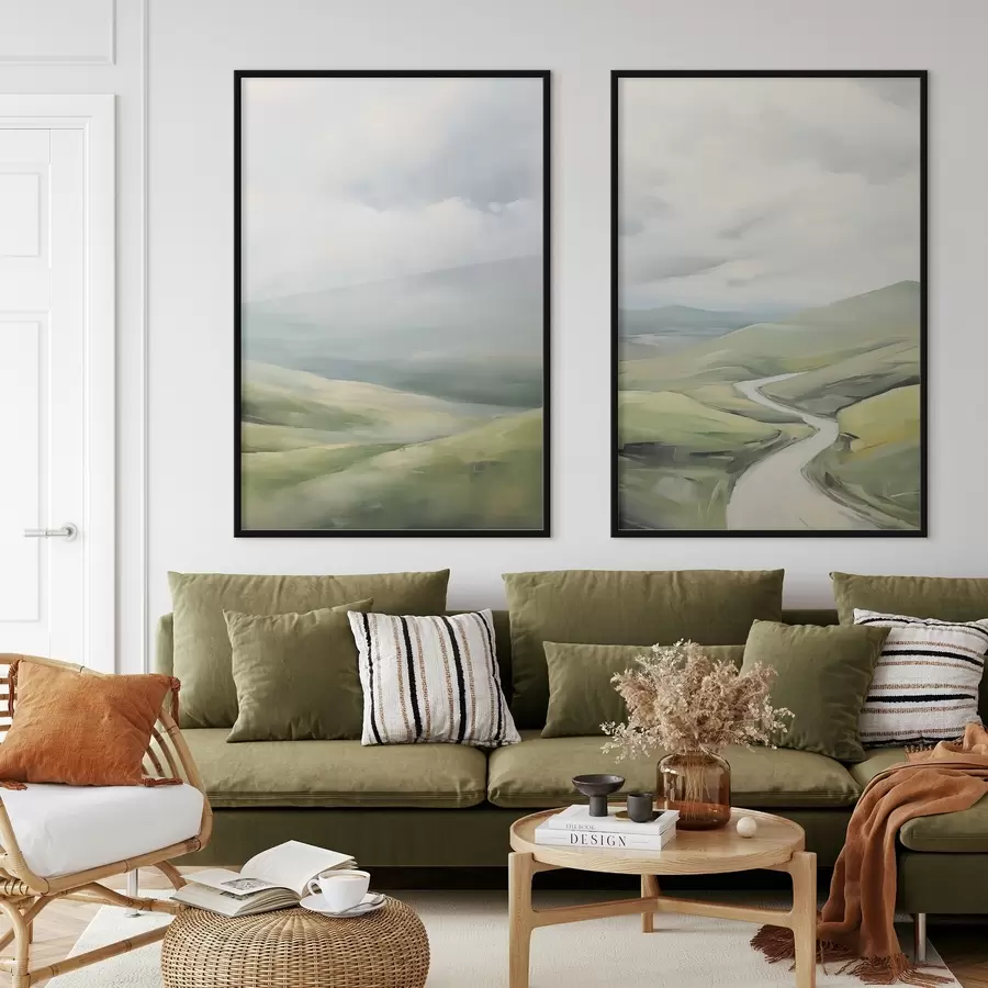 Papier peint Champ d01163