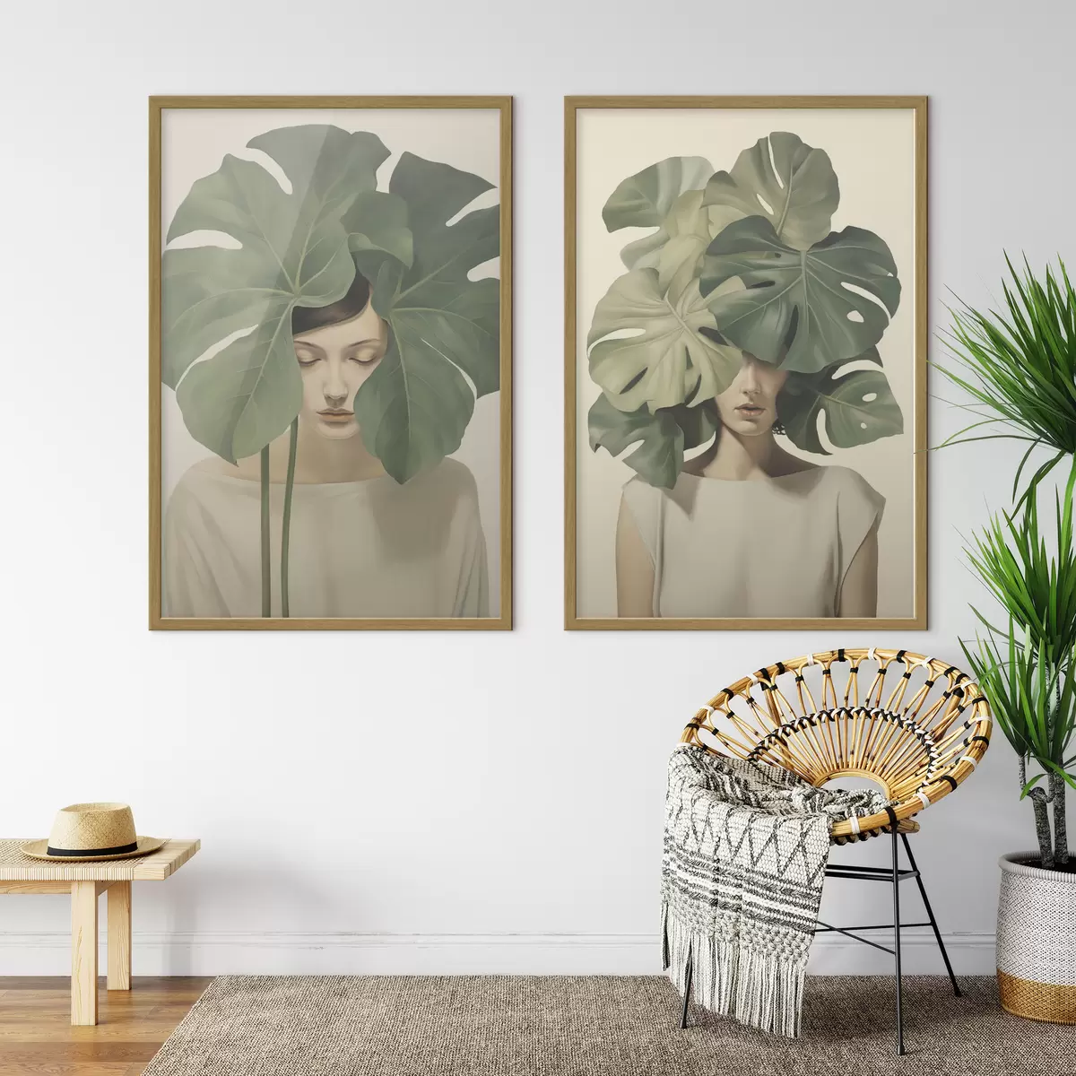 Poster Femme et murmure d01185