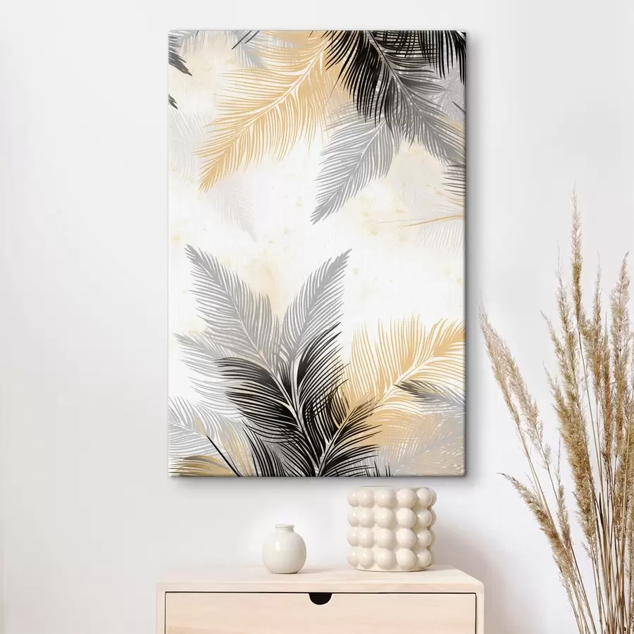 Tableau Feuilles tropicales s47620