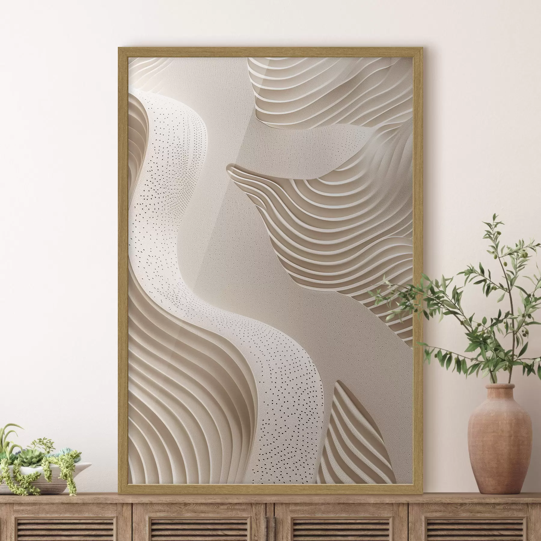 Papier peint Rythme des dunes f47628