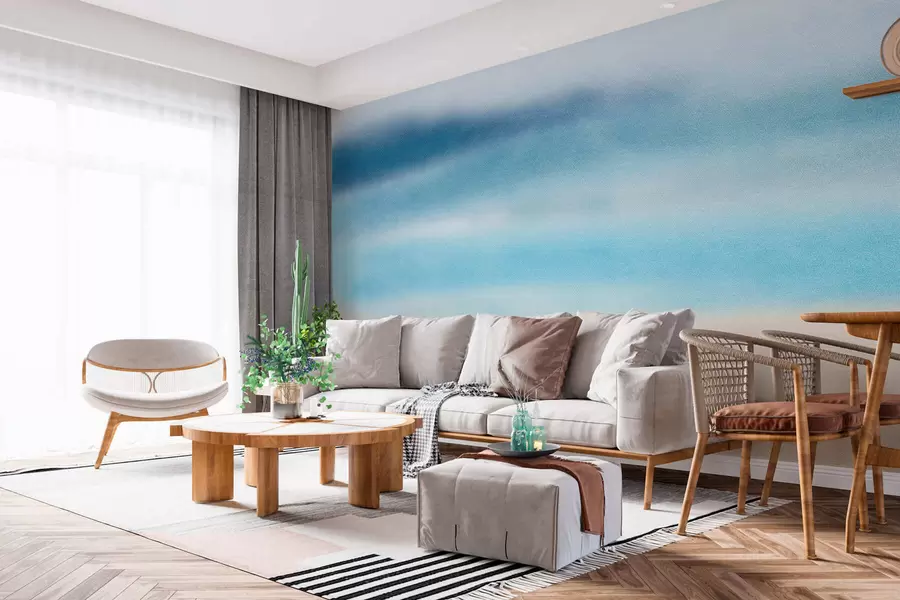 Papier peint peinture texturée dans le style aquarelle w05066