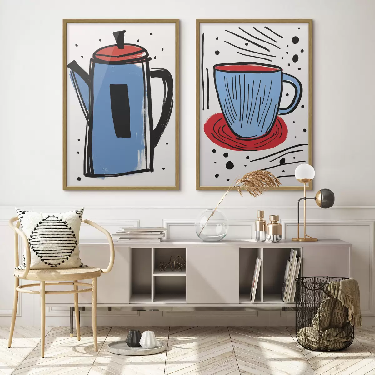 Poster Café et grâce d01225