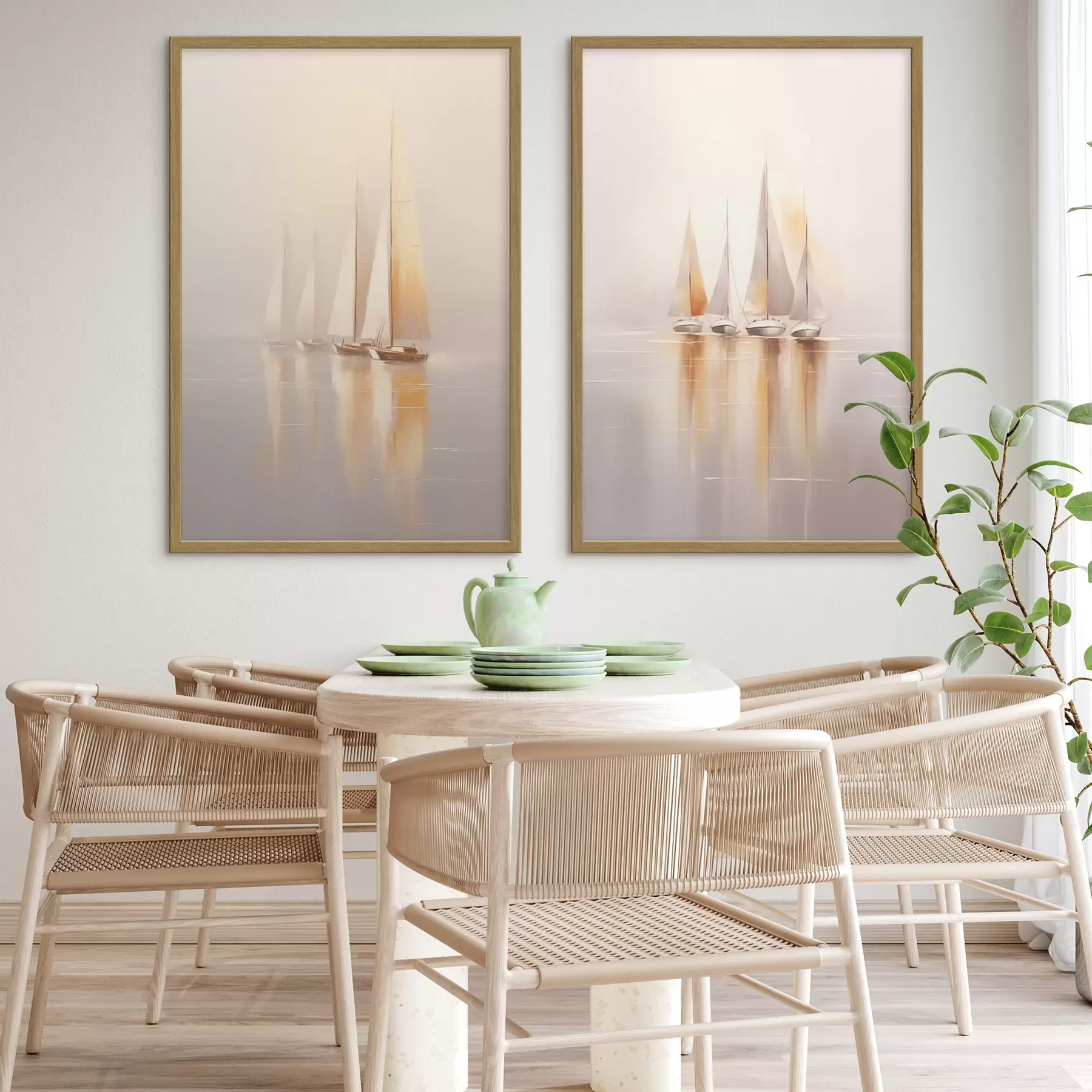 Papier peint Yachts d01195