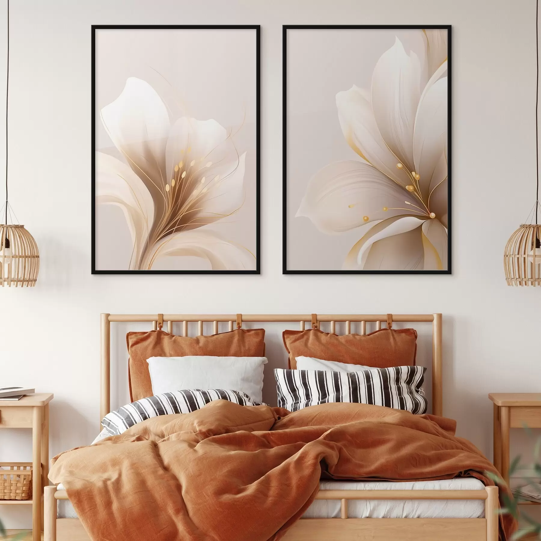 Papier peint Lys d01205