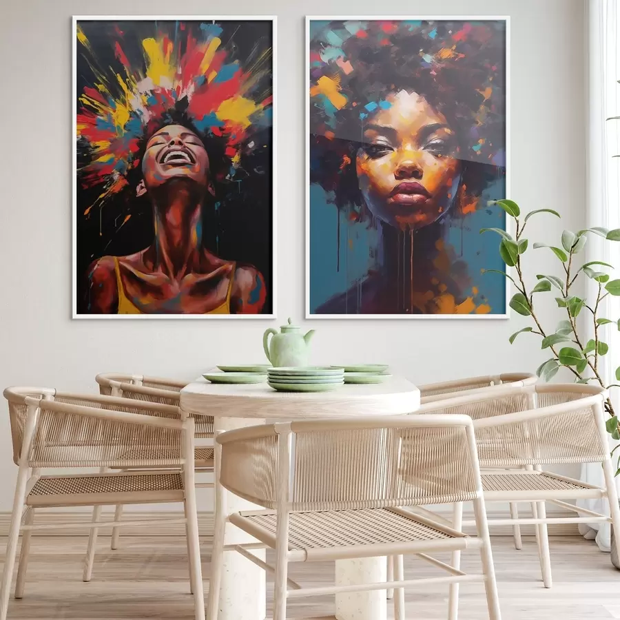 Papier peint Explosions de peinture d01206