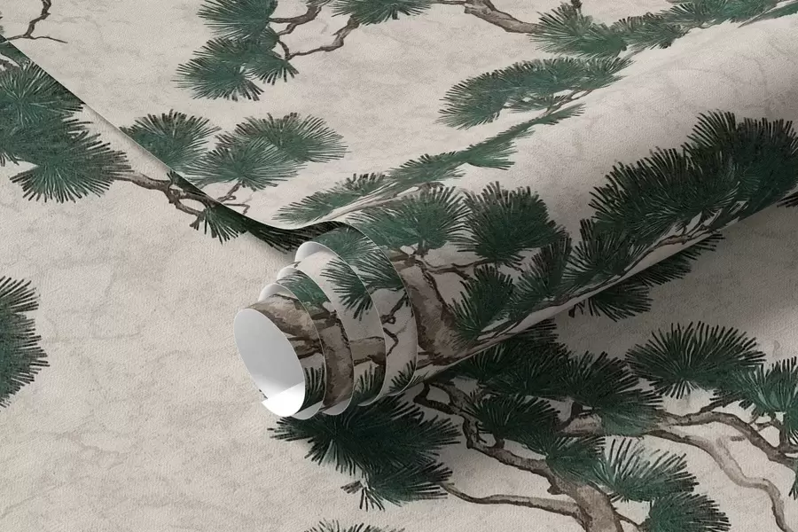Papier peint Branches de pin a00972