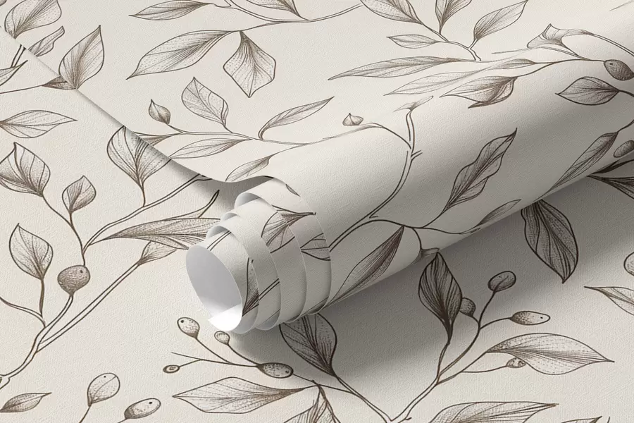 Papier peint Branches délicates a01147