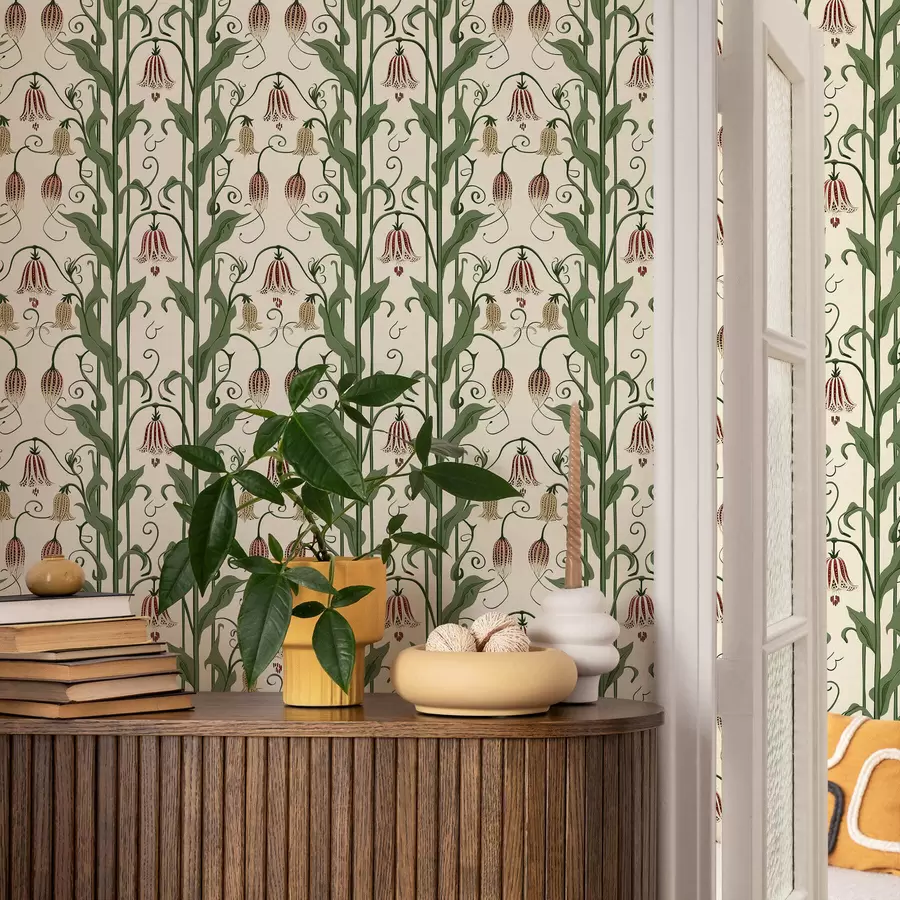 Papier peint Clochettes florales a01148