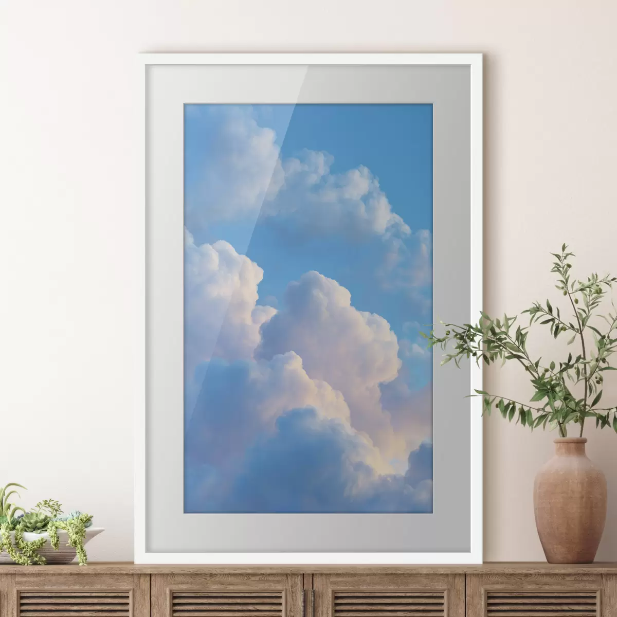 Poster Nuages et légèreté f47088