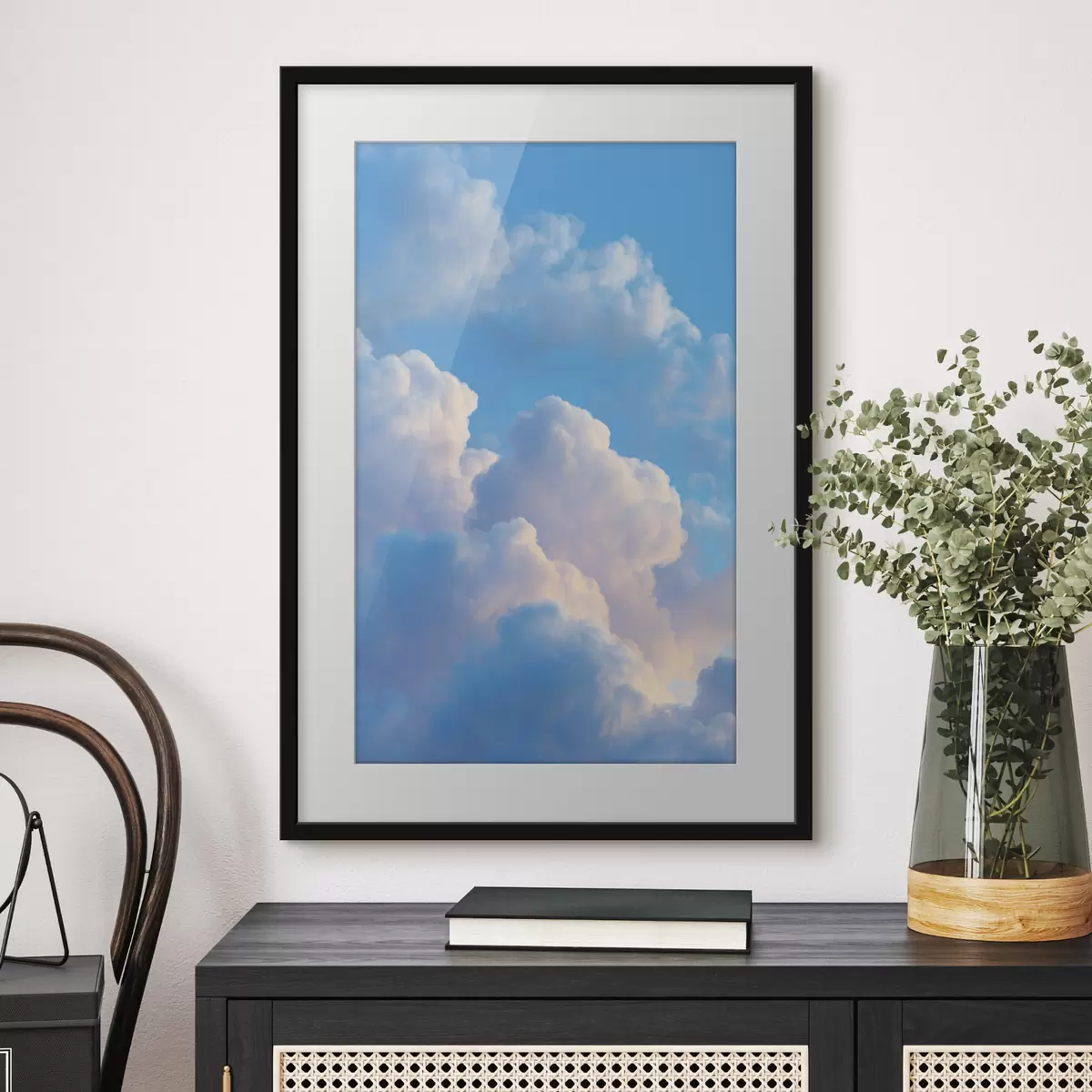 Poster Nuages et légèreté f47088