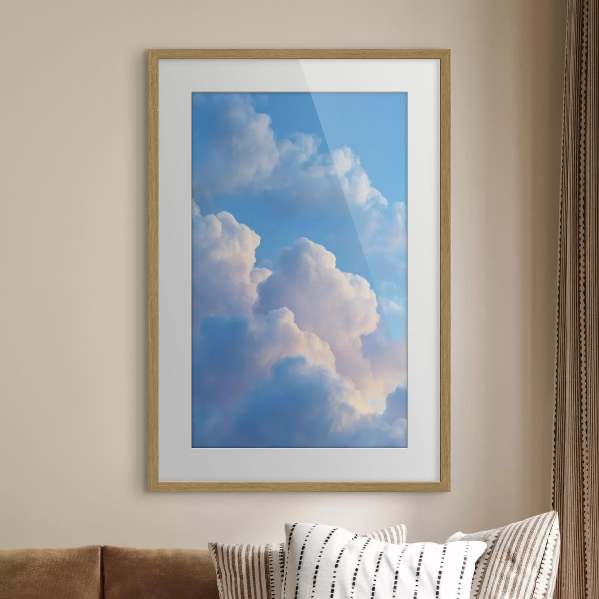 Poster Nuages et légèreté f47088