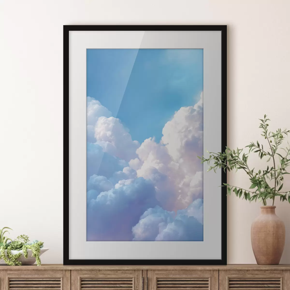 Poster Nuages et grâce f47089