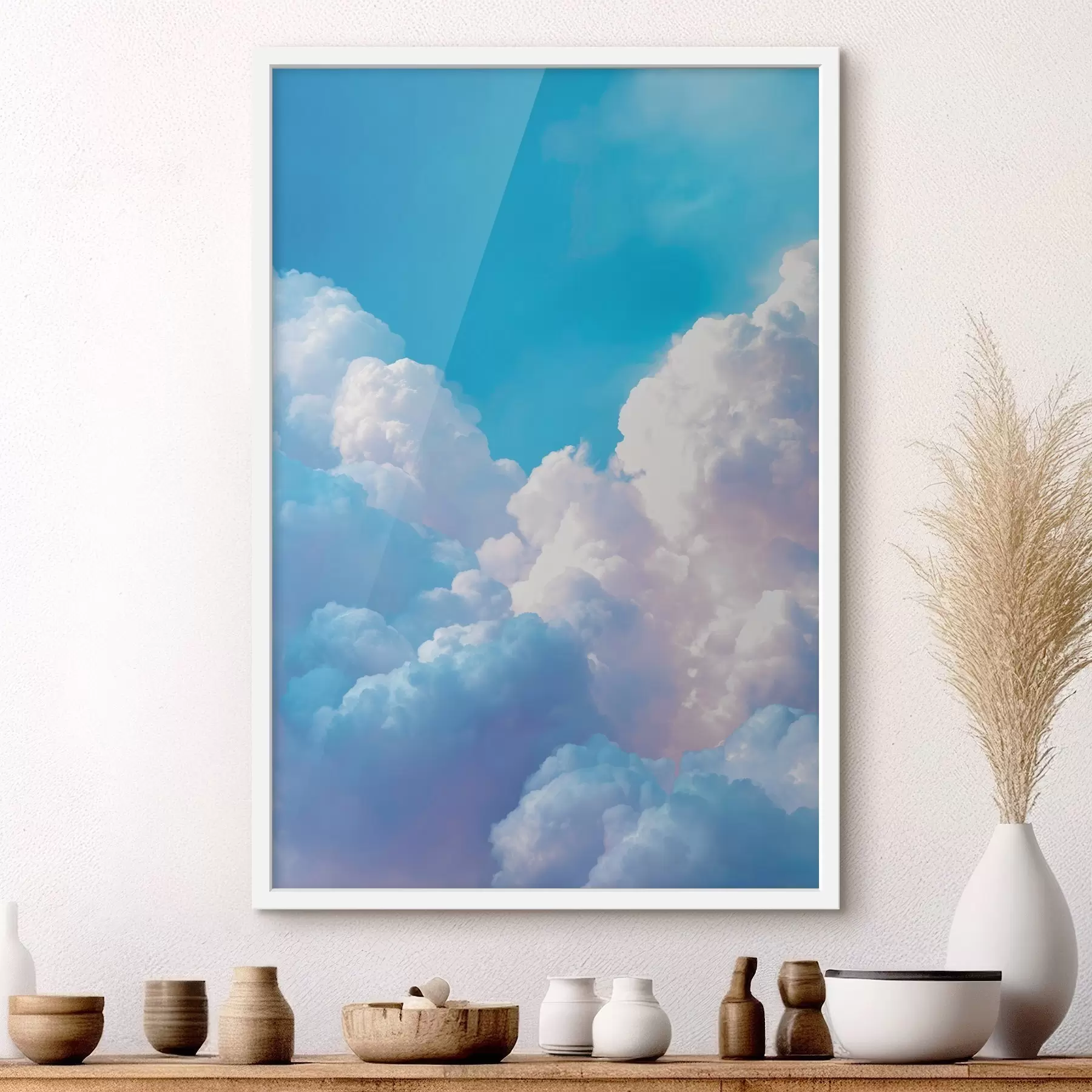 Papier peint Nuages et grâce f47089