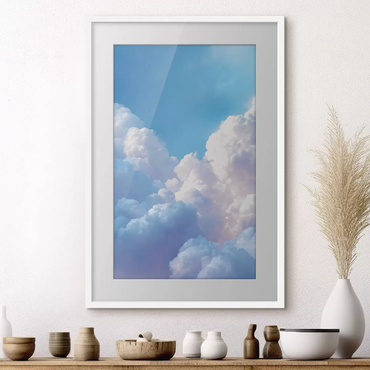 Poster Nuages et grâce f47089
