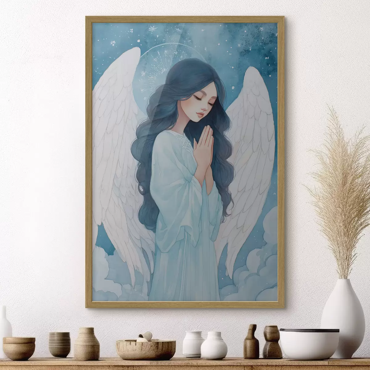 Poster Visage et paix f47095