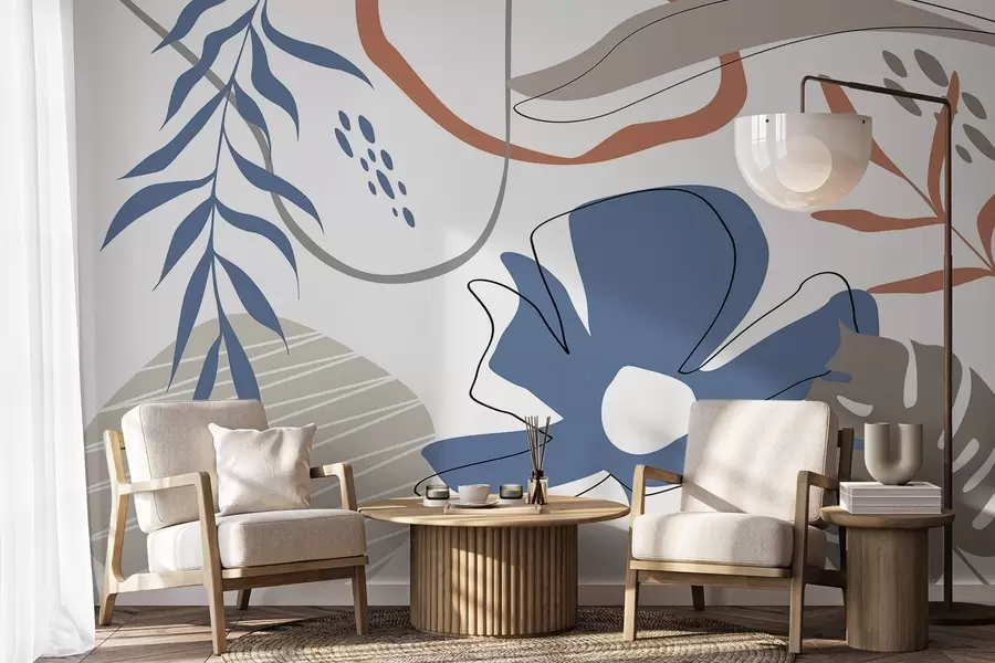 Papier peint Composition abstraite w05188