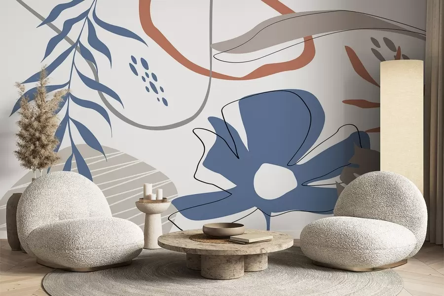 Papier peint Composition abstraite w05188