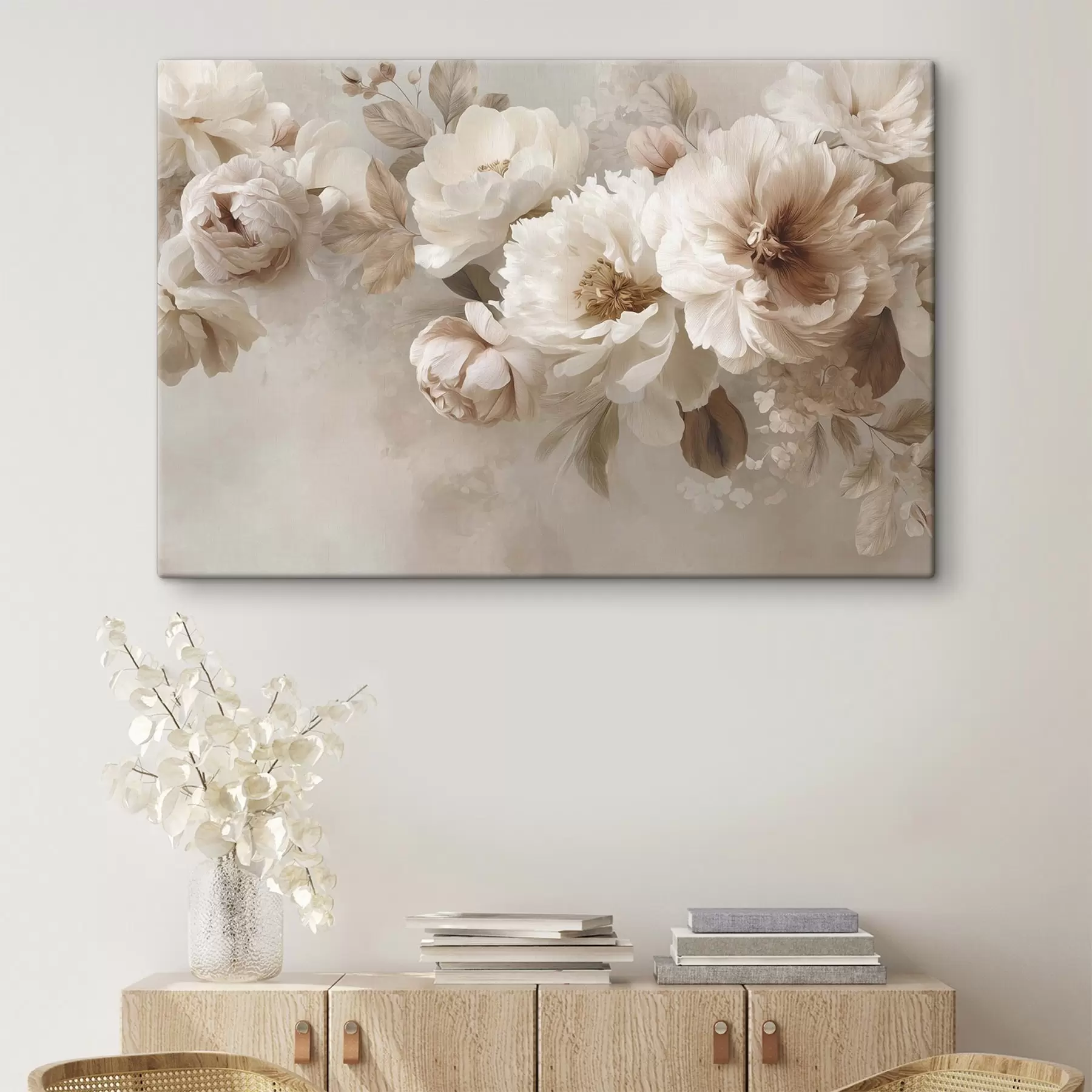 Tableau De grandes fleurs magnifiques s47641